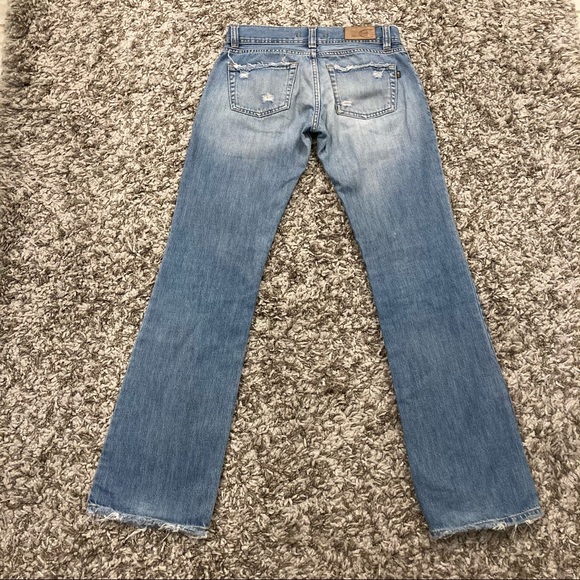 Just Cavalli Semi Destroyed Baby Bootcut Jeans - Picture 3 of 5